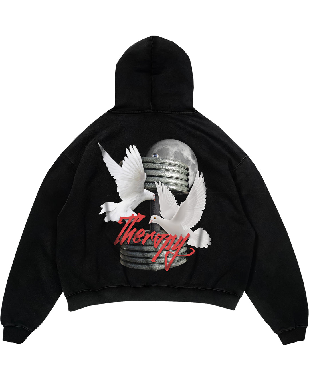 Therapy Oversized (Backprint) Hoodie