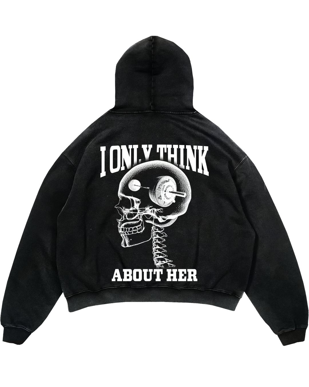 Think about her Oversized Hoodie