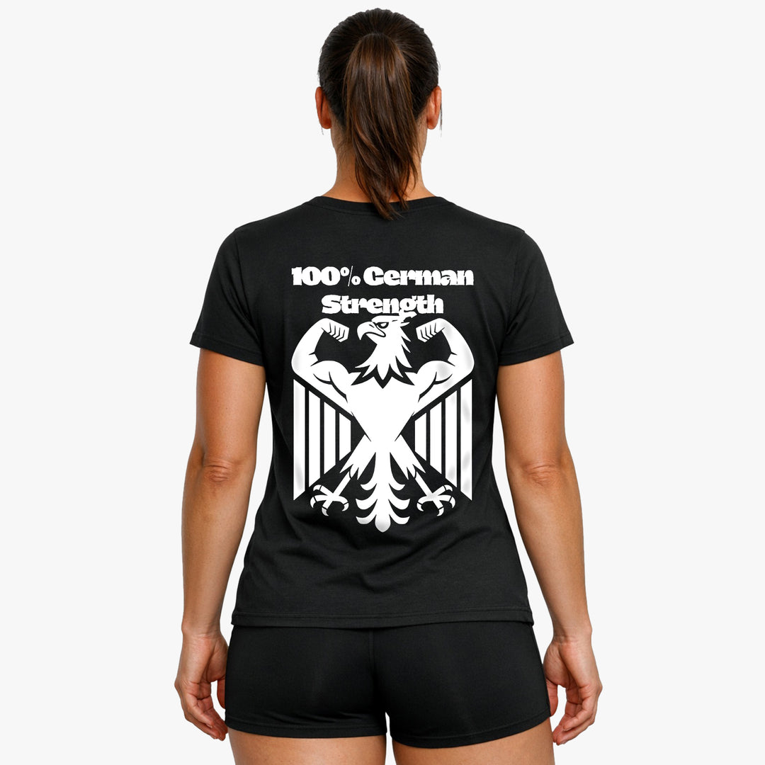 100% German Strength (Backprint) T-Shirt