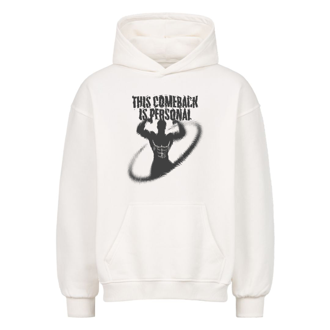 This Comeback  Oversized Hoodie - Mit Taschendruck