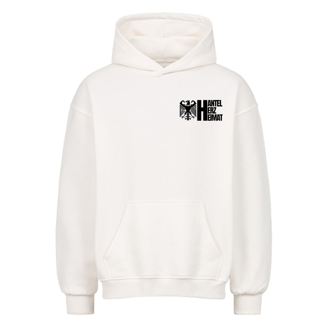 Hantel,Herz,Heimat Oversized Hoodie