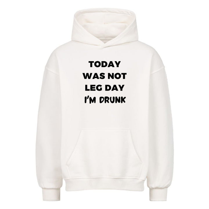 Hoy no era el día de las piernas con capucha extragrande