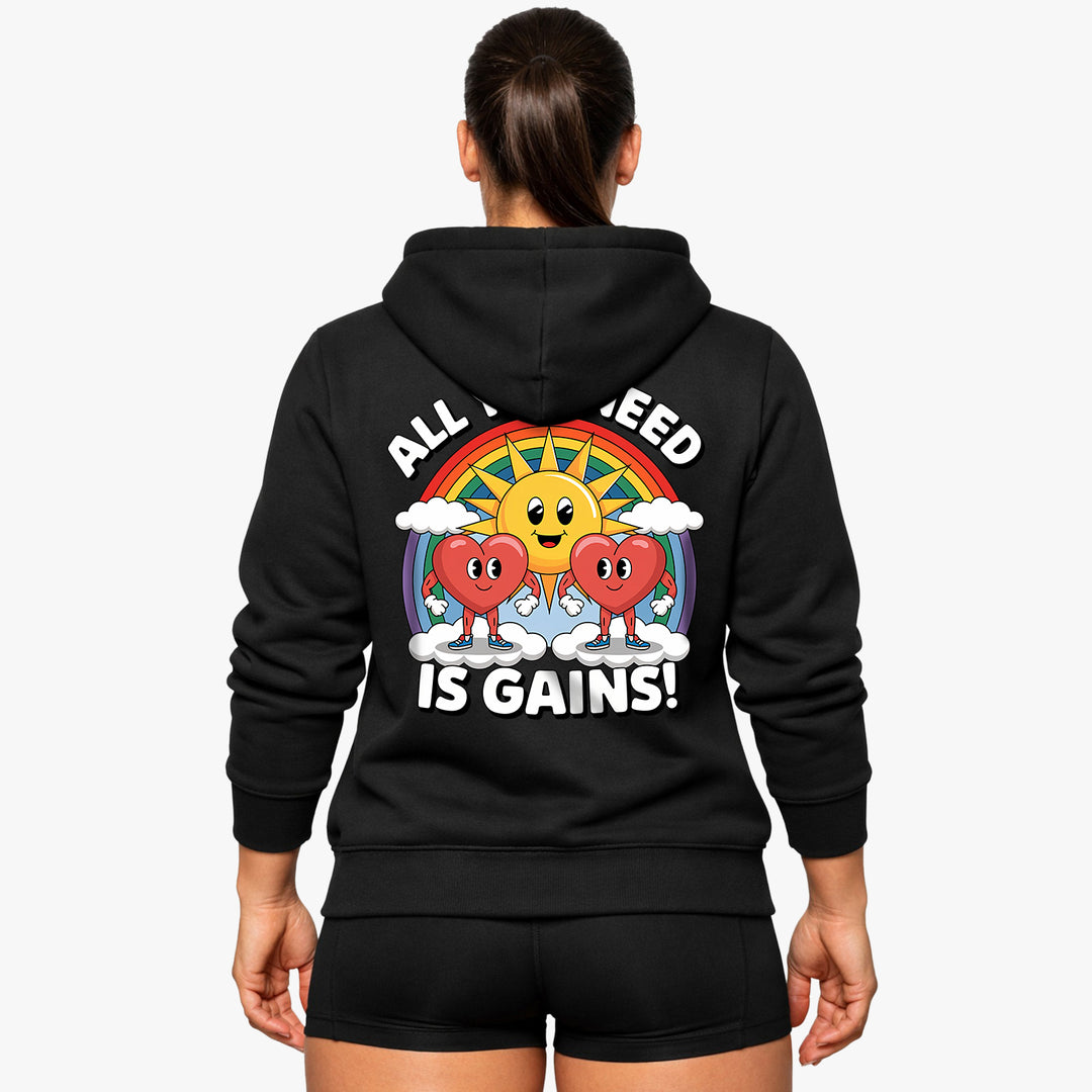 All you need (Backprint) Hoodie