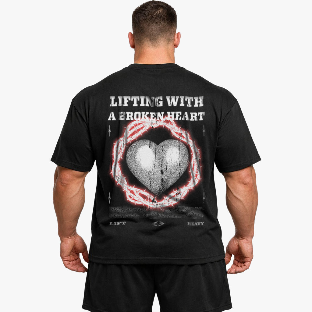 Broken heart (Backprint) Oversize Blast