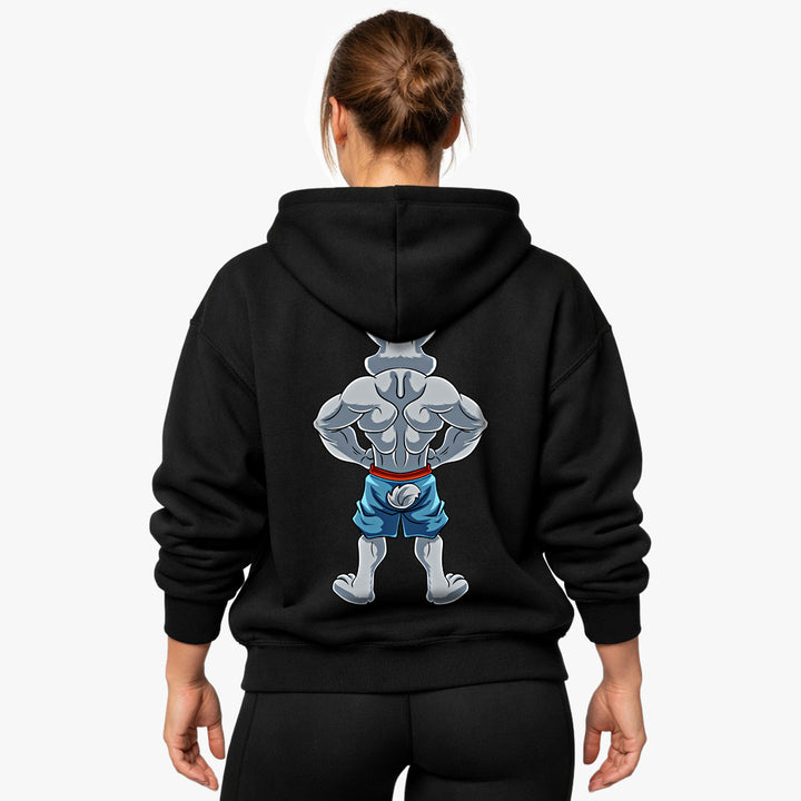 Bunny Flex (Backprint) Oversized Hoodie