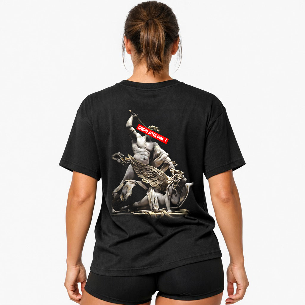 Cardio after gym Oversized (Backprint) Shirt