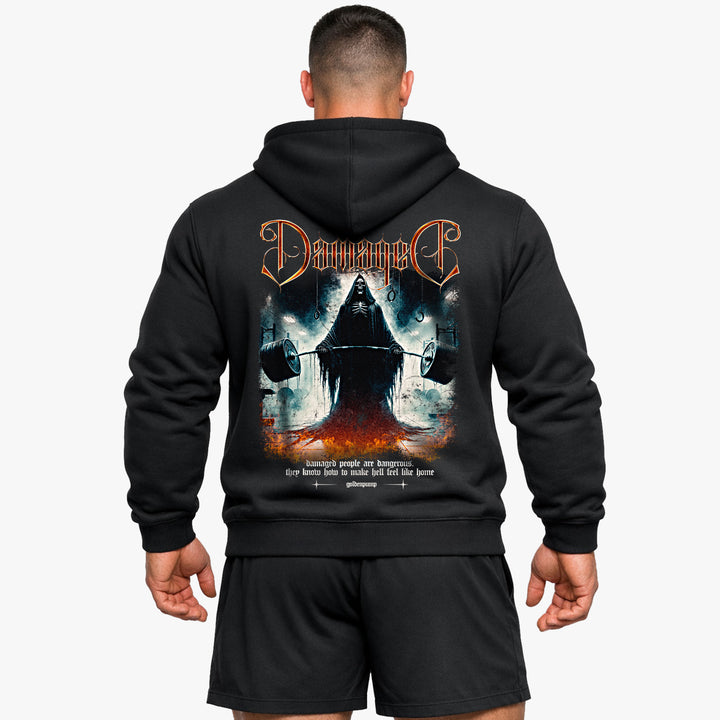 Damaged (backprint) Hoodie