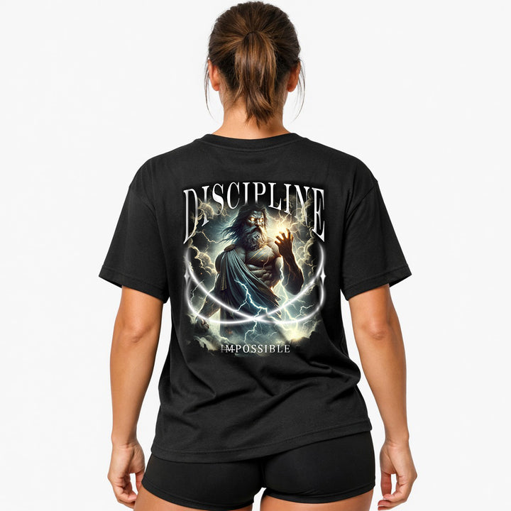 Discipline (backprint) Oversized Shirt