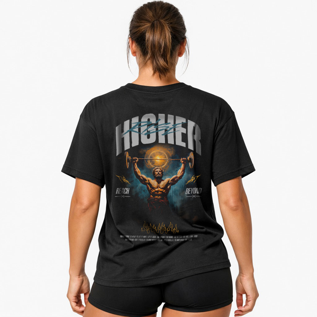 Higher (Backprint) Oversized Shirt