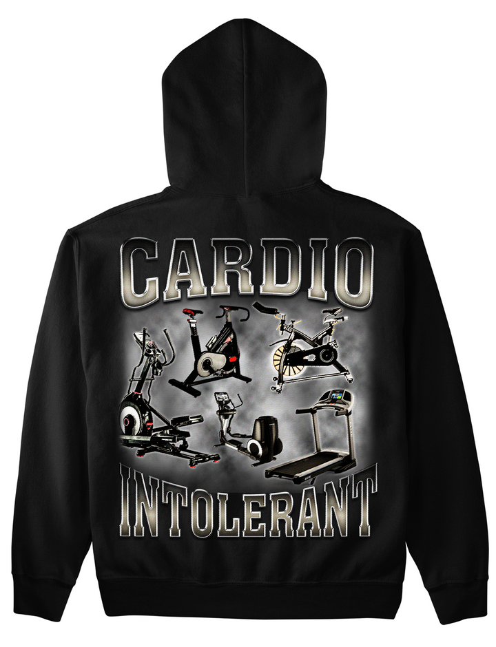 cardio intolerant Hoodie