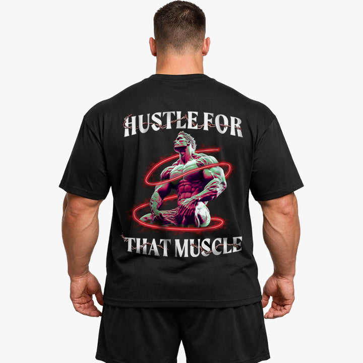 Hustle (Backprint) Oversized Shirt