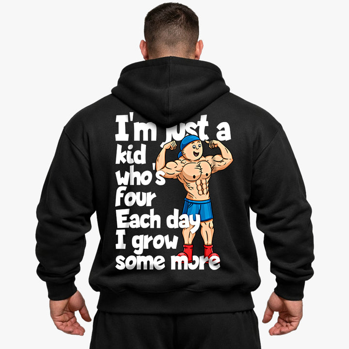 Just a kid Oversized Hoodie