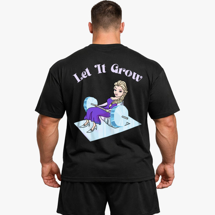 Let it grow (Backprint) Oversized Shirt