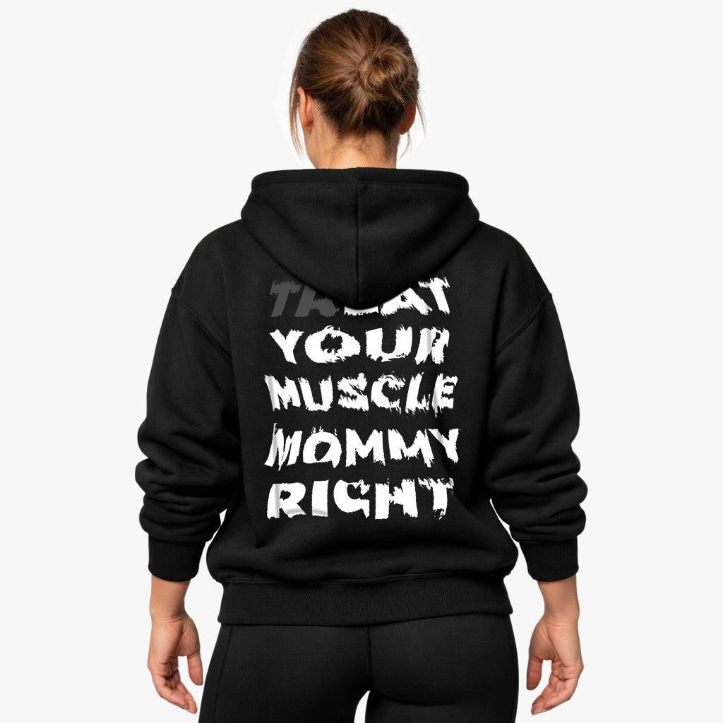 Muscle Mommy (Backprint) Overszied Hoodie