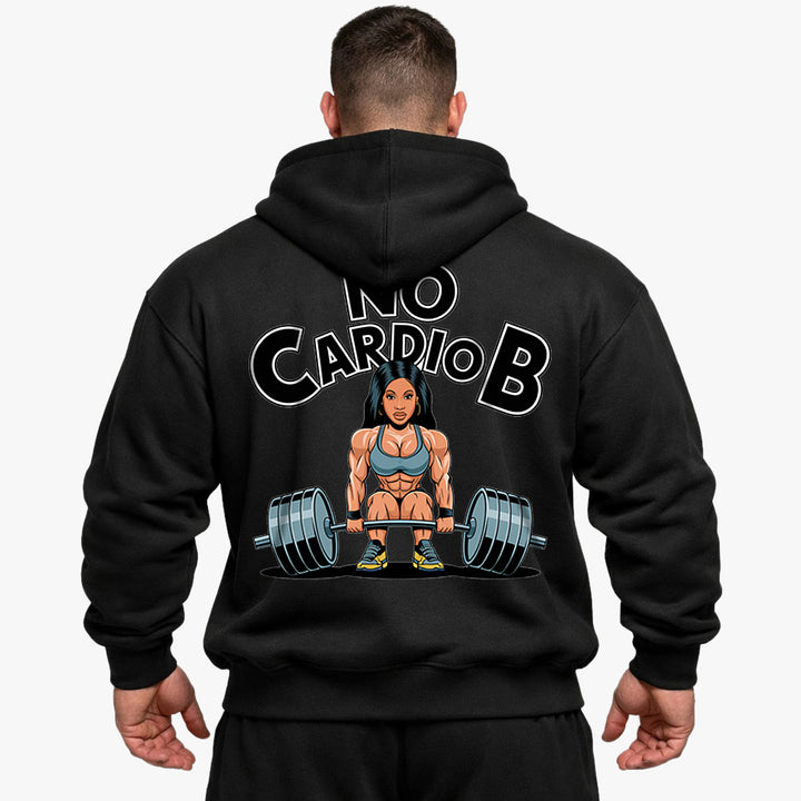 No Cardio B Oversized (Backprint) Hoodie