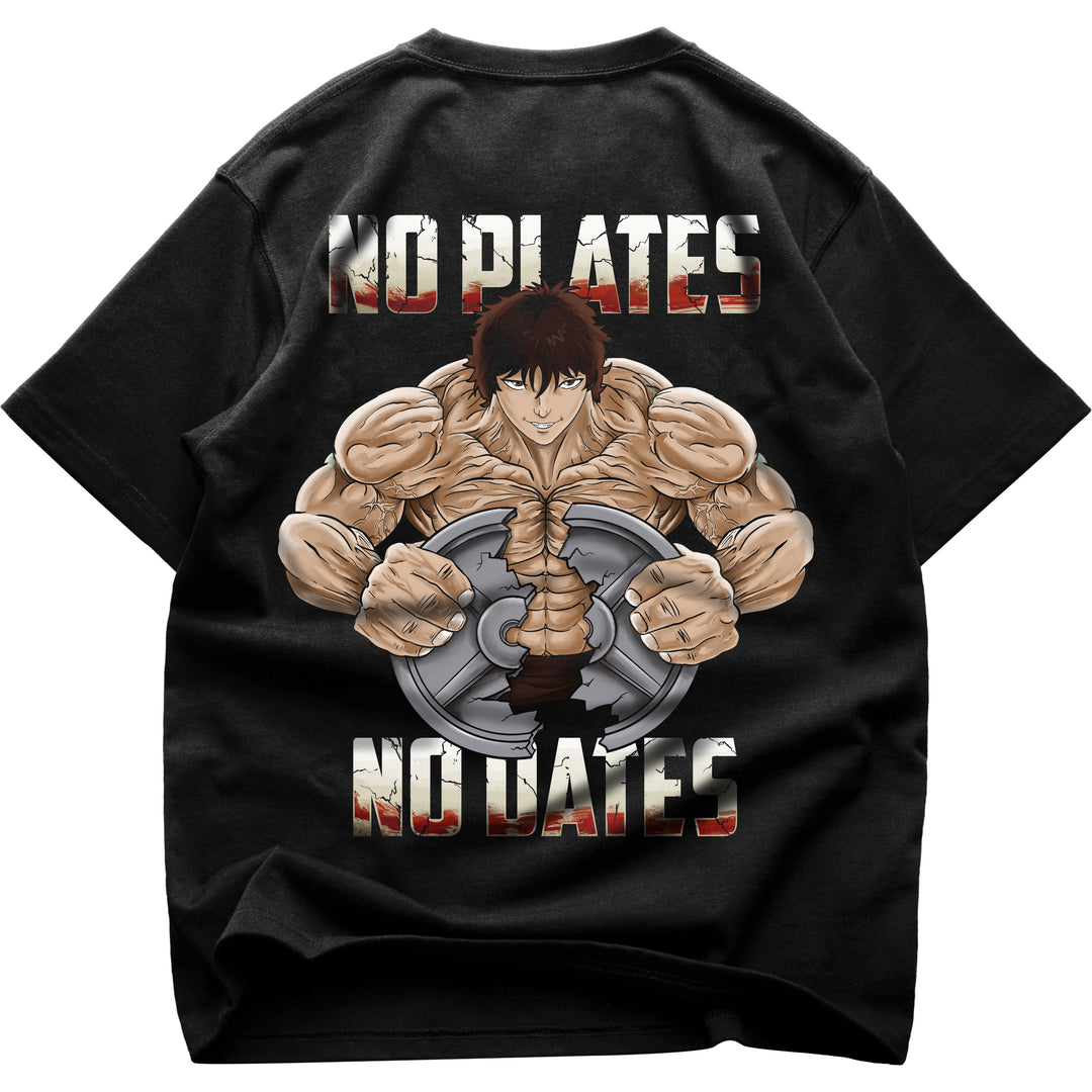 No Plates,no dates Oversized (Backprint) Shirt