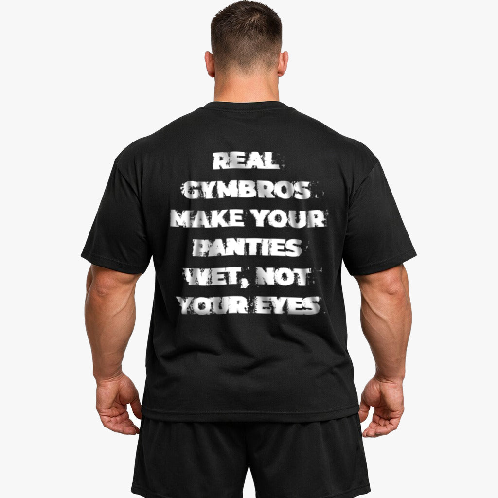 Real Gymbros (Backprint) Oversize Shirt