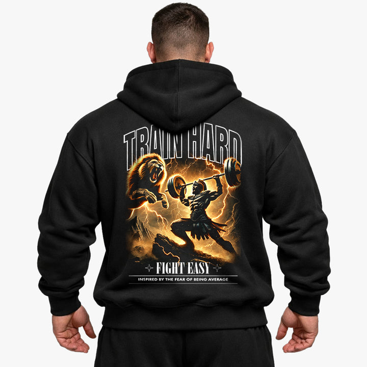 Train Hard Oversized (Backprint) Hoodie
