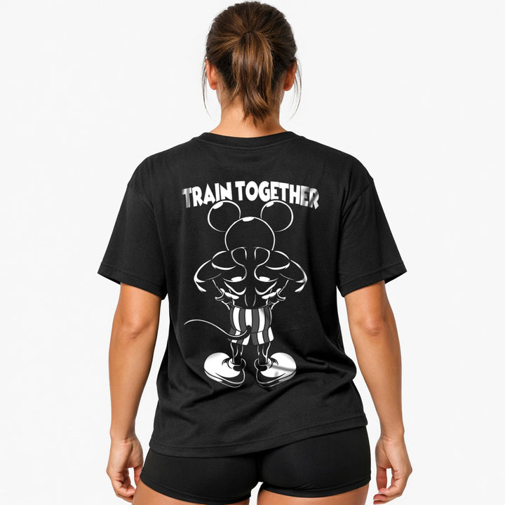 Train Together (Backprint) Oversized Shirt
