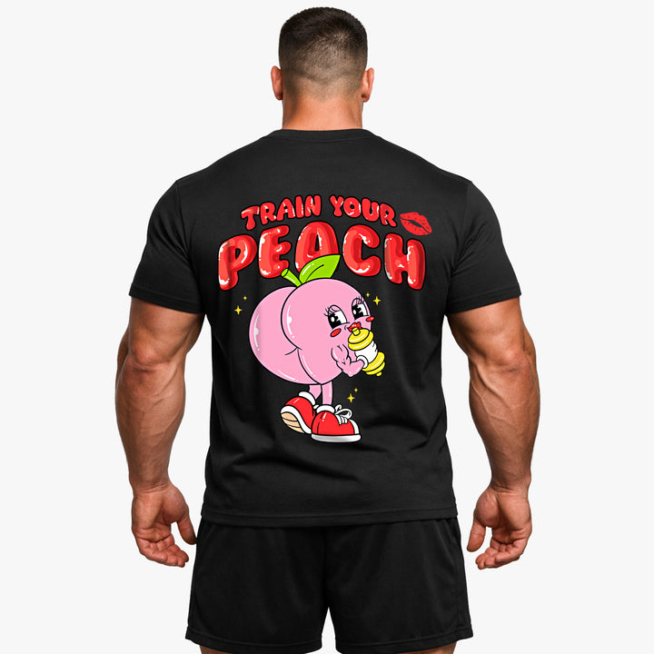 Entrena tu camisa Peach (Backprint)