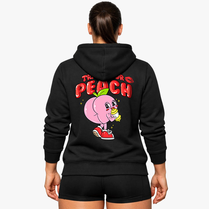 Train your Peach (Backprint) Hoodie