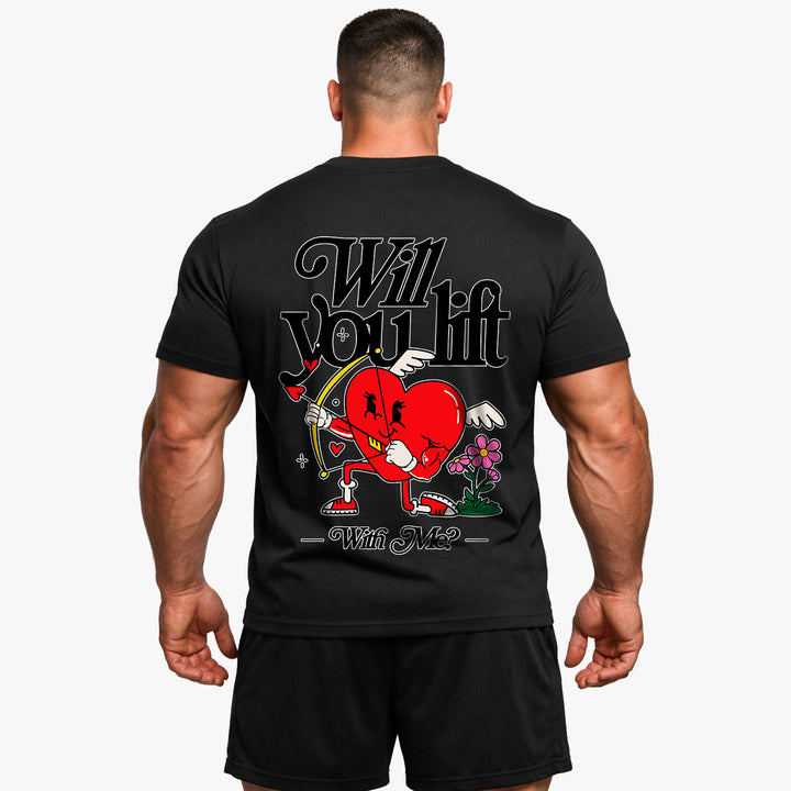 Will you lift with me? (Backprint) Shirt