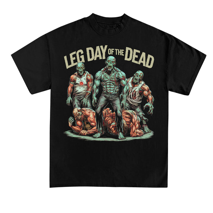 Camisa del día de los muertos de la pierna.