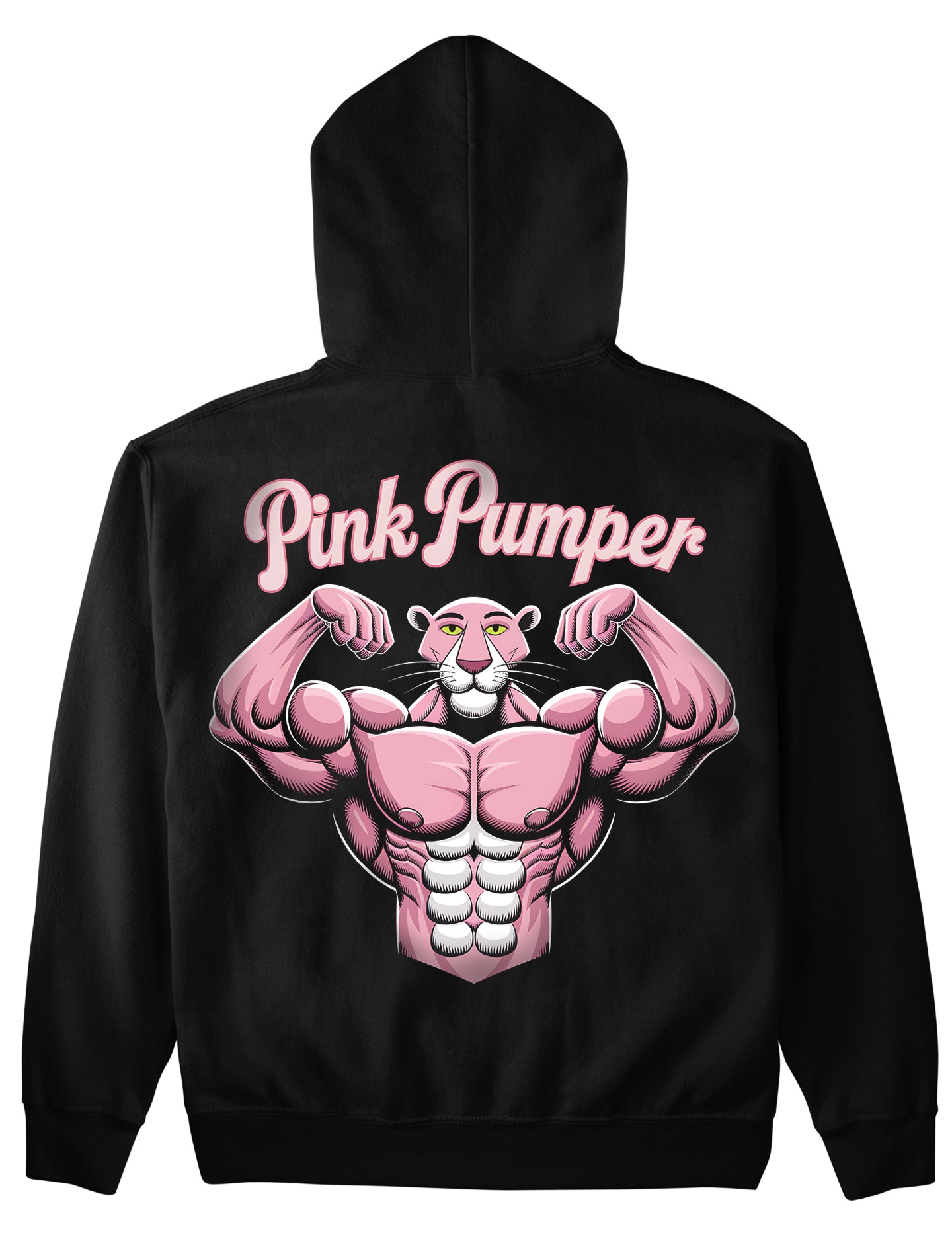 Roze Pumper (rugafdruk) hoodie