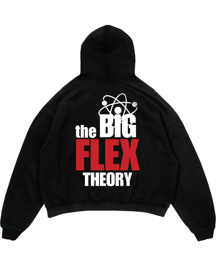 the big flex theory Oversized (Backprint) Hoodie